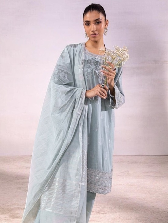 Alkaram Tops - Pakistani Designer Alkaram Dress 2Pc